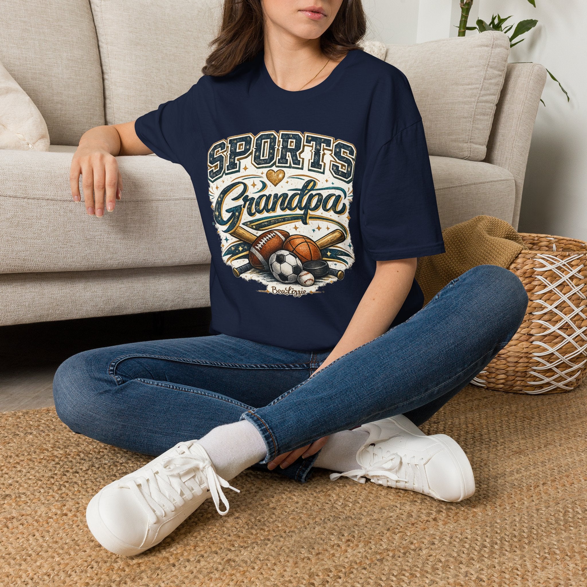 Sports Grandpa T-Shirt — Vintage Athletic Grandpa Gift