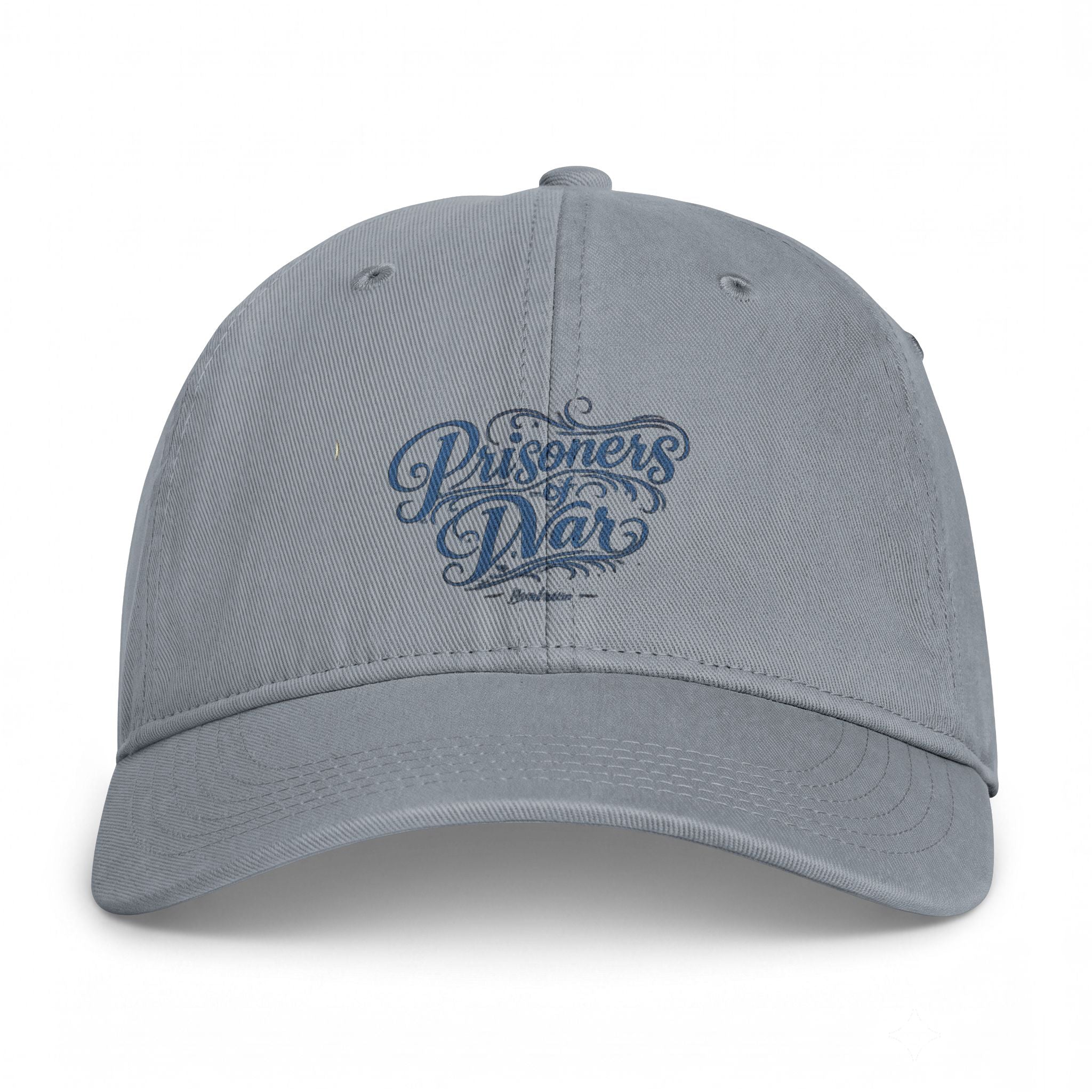 Washed Coastal Cap — Vintage 'Bathers Delight' Embroidered Baseball Hat