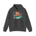 The Churchees Tropical Beach Hoodie – Retro Palm Sunset Graphic Sweatshirt