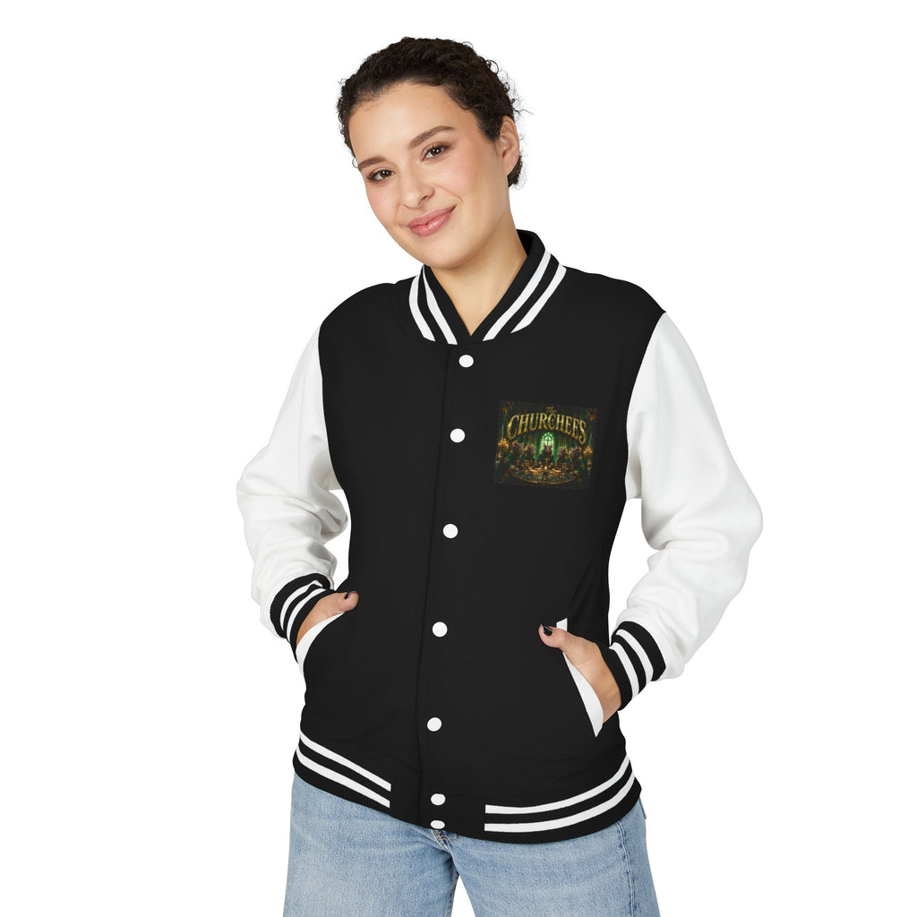 Letterman Jacket — The Churchers Band Logo Varsity Jacket