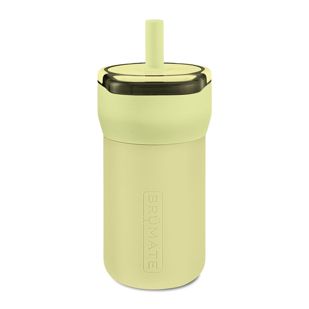 Kids 12oz Leakproof Straw Tumbler — Engraved Cute Animal Design, Toddler Water Bottle