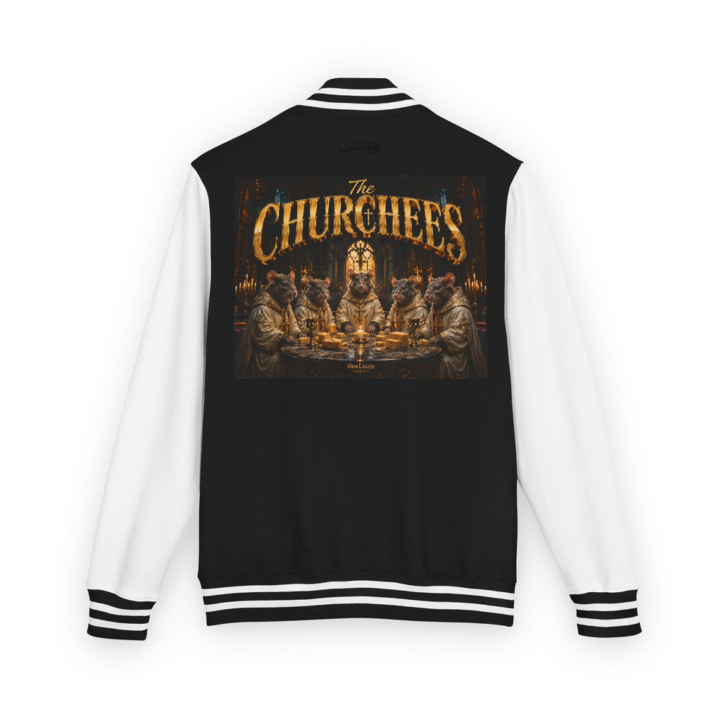 Letterman Jacket — 'The Churchees' Vintage Horror Band Varsity Jacket