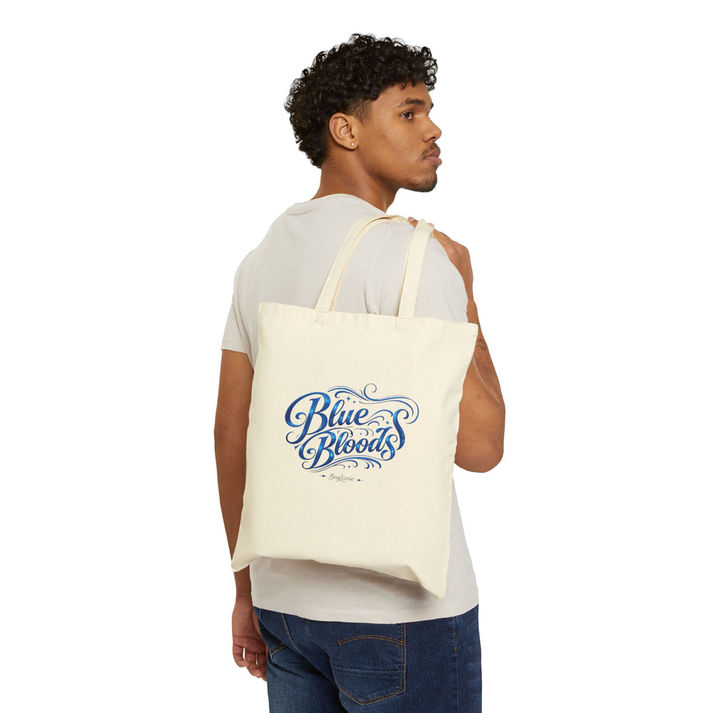 Tote Bag — "Blue Bloods" Script Canvas Tote