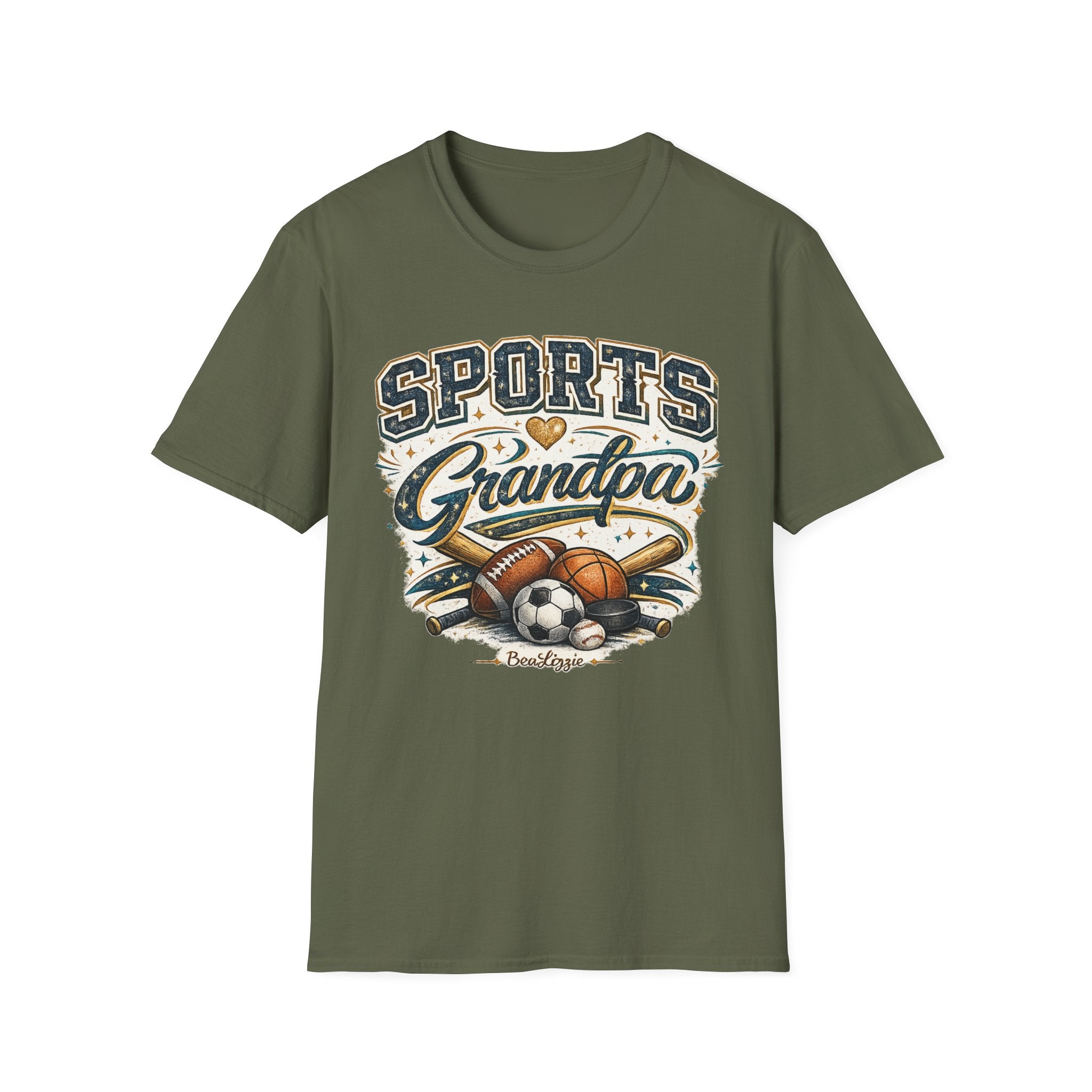 Sports Grandpa T-Shirt — Vintage Athletic Grandpa Gift