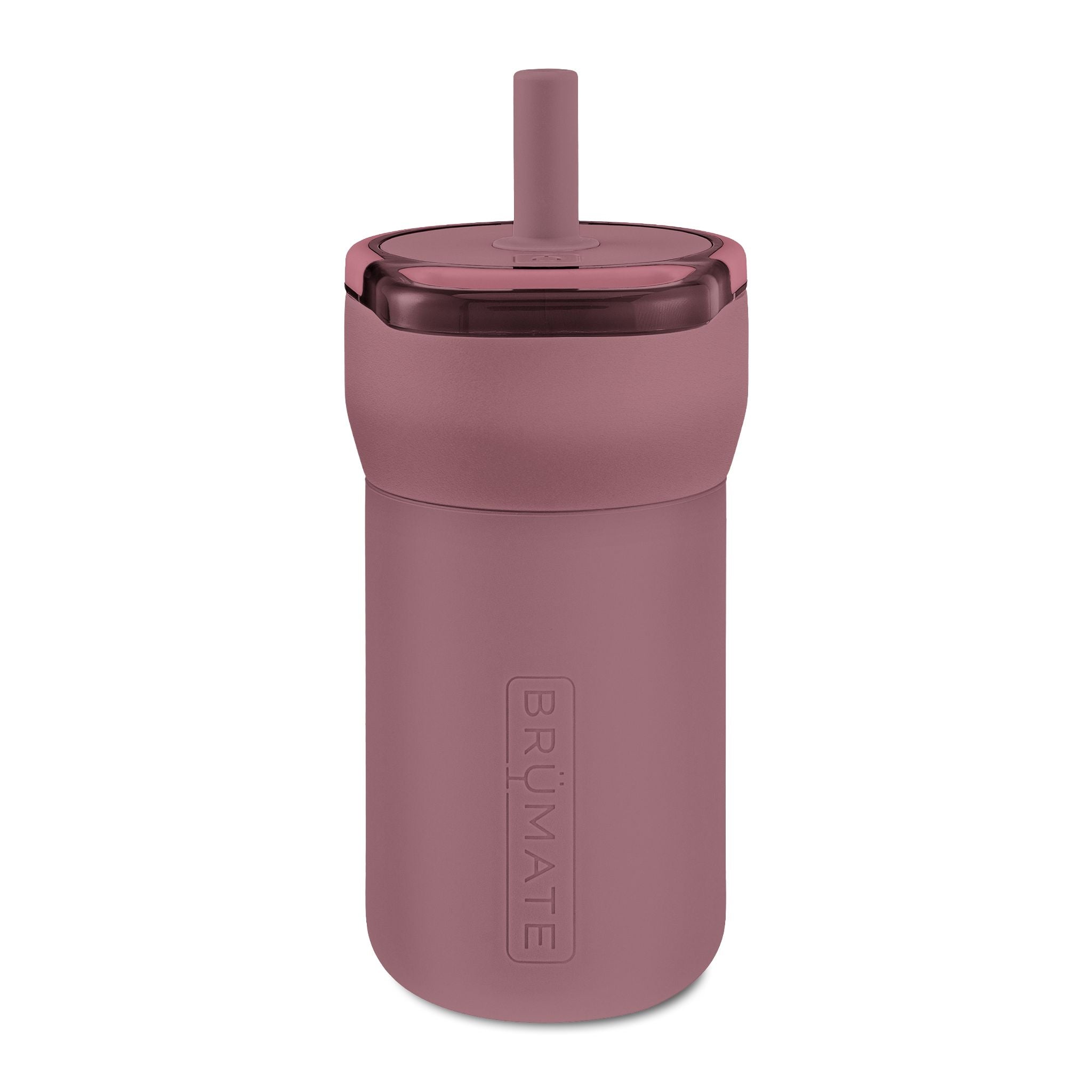 Kids 12oz Leakproof Straw Tumbler — Engraved Cute Animal Design, Toddler Water Bottle