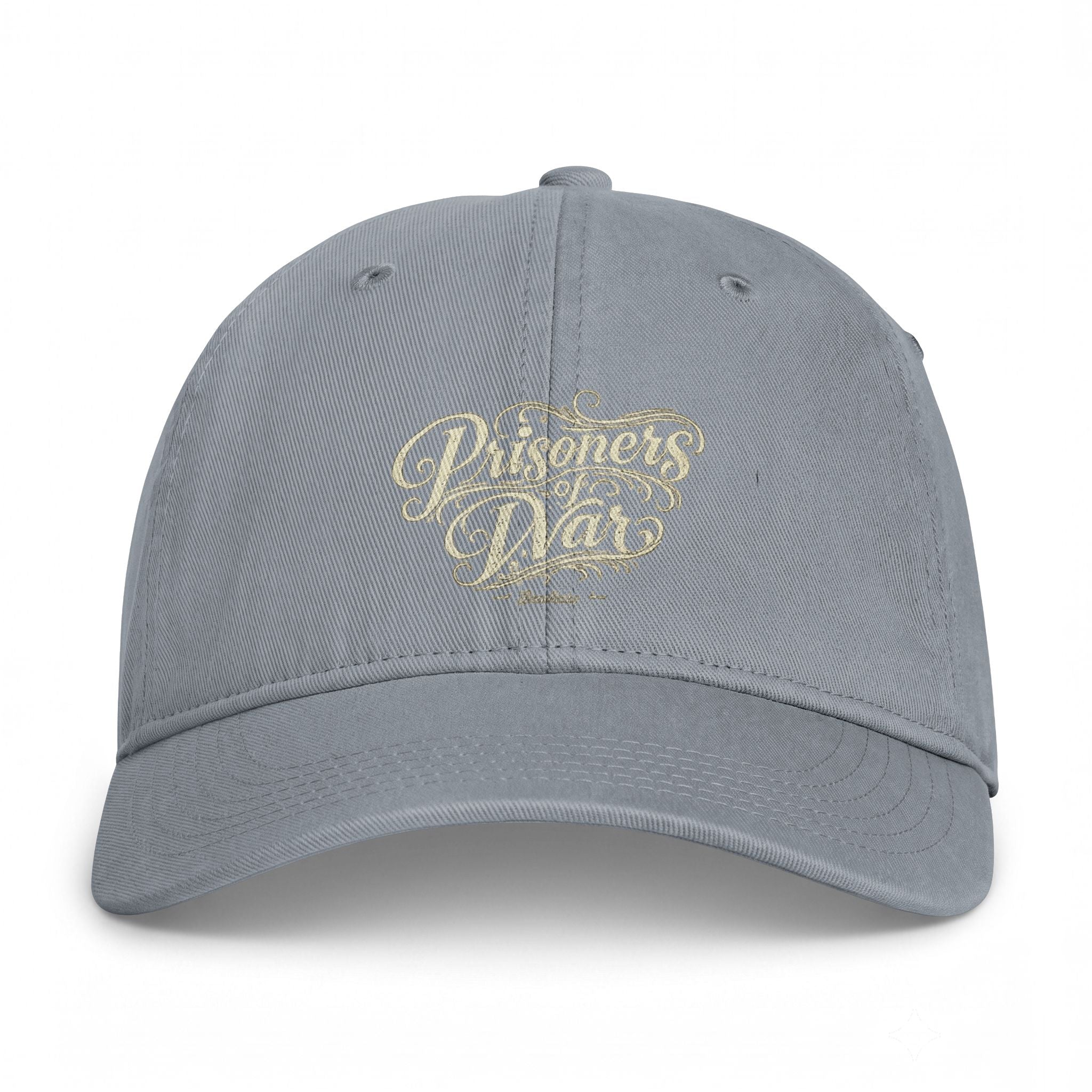 Washed Coastal Cap — Vintage Script Beach Hat