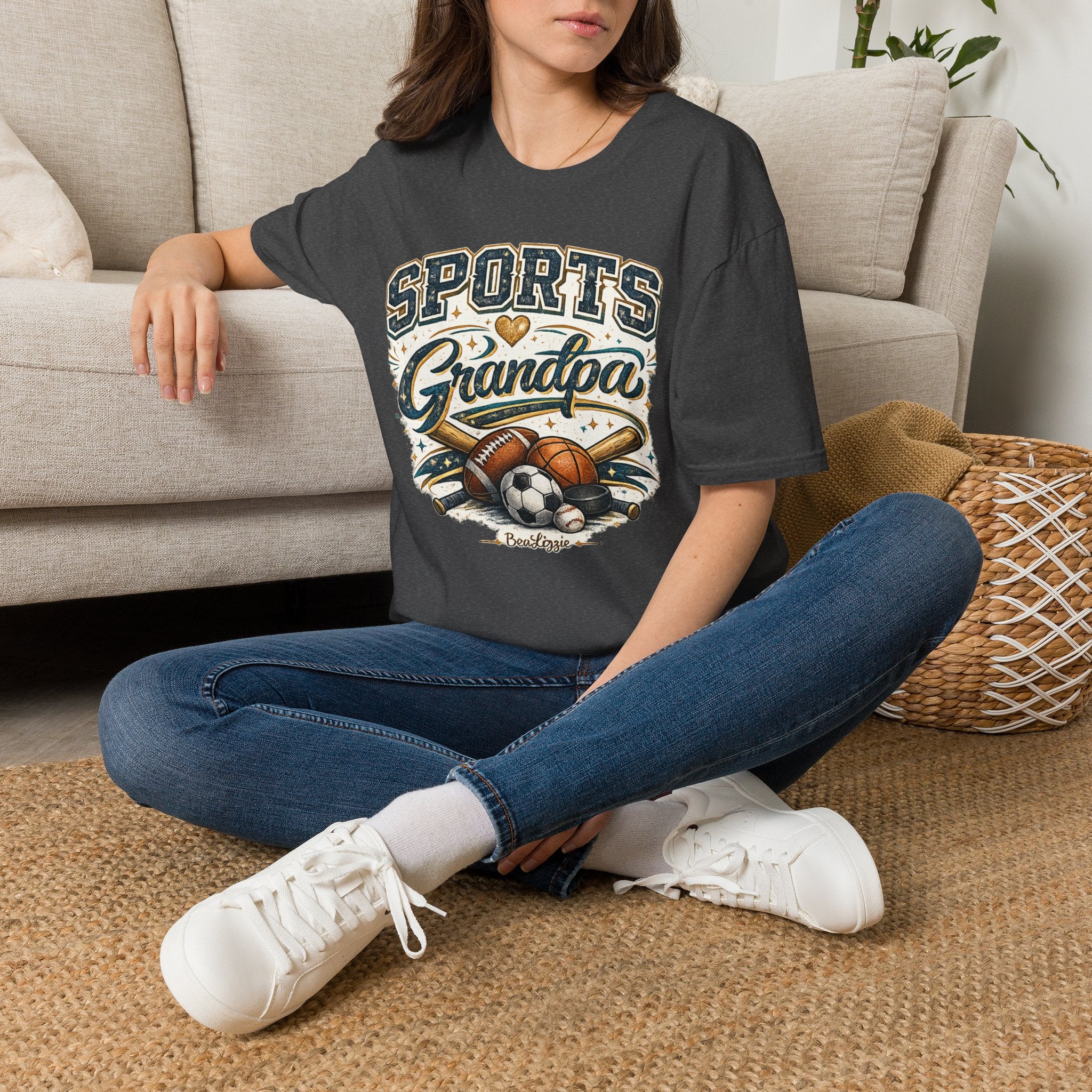 Sports Grandpa T-Shirt — Vintage Athletic Grandpa Gift