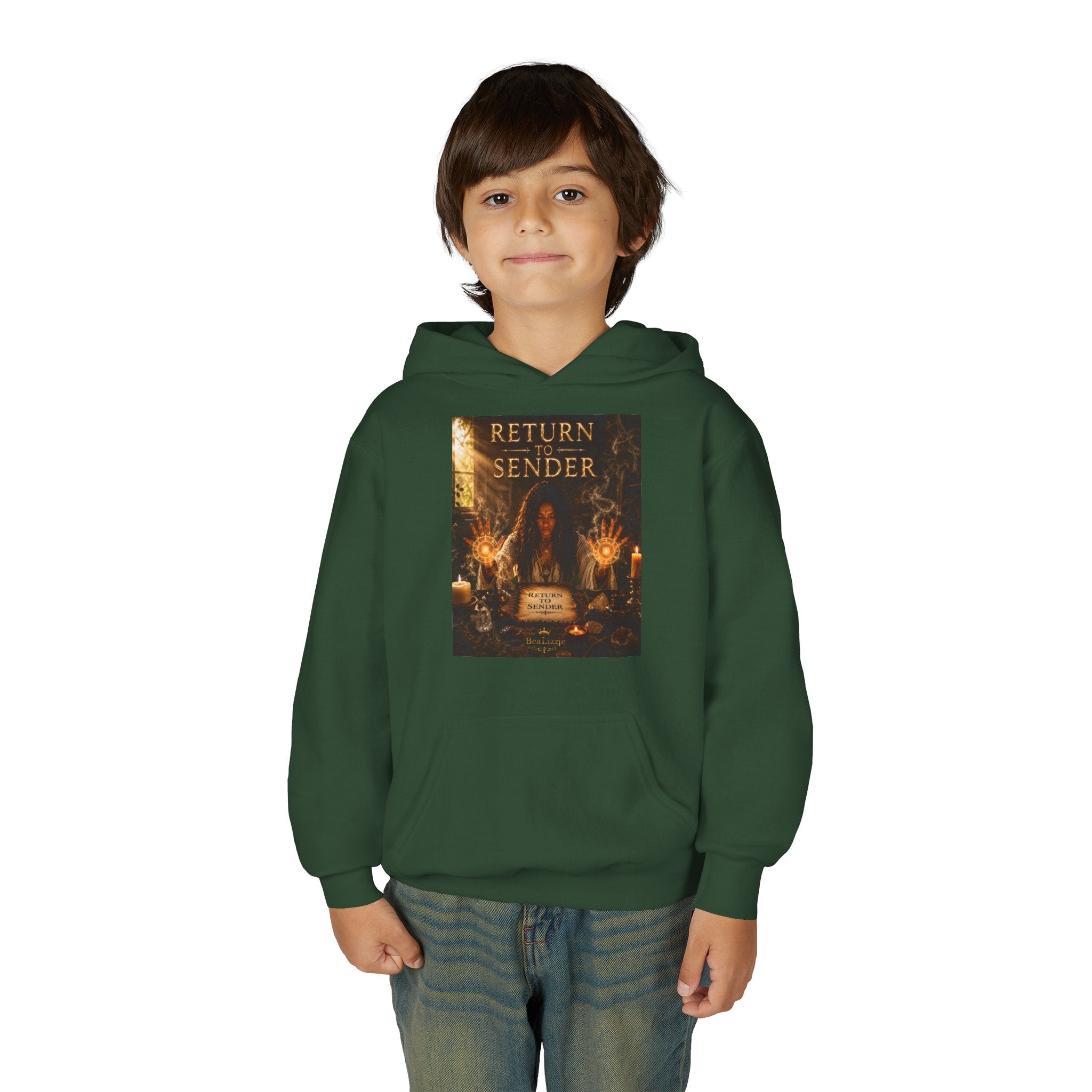 Sweat à capuche enfant Retour à l'expéditeur