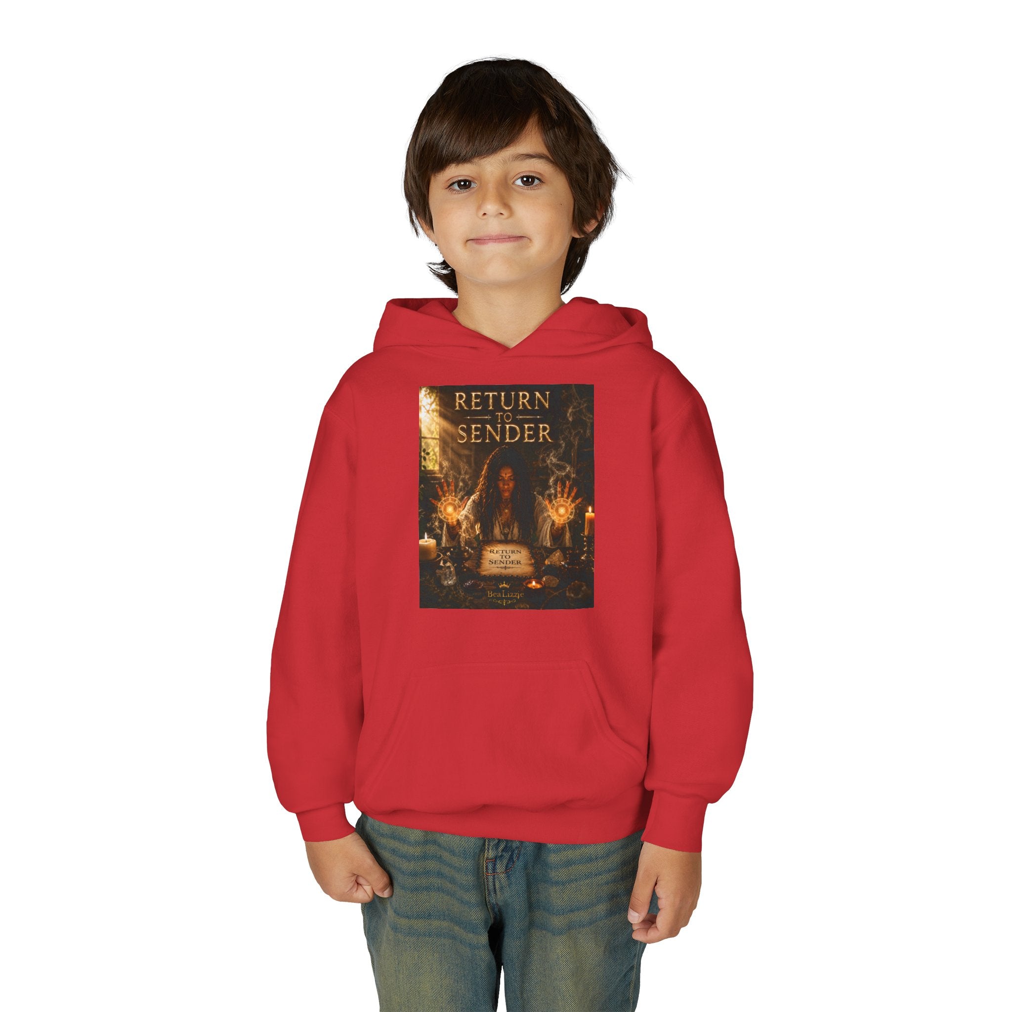 Sweat à capuche enfant Retour à l'expéditeur