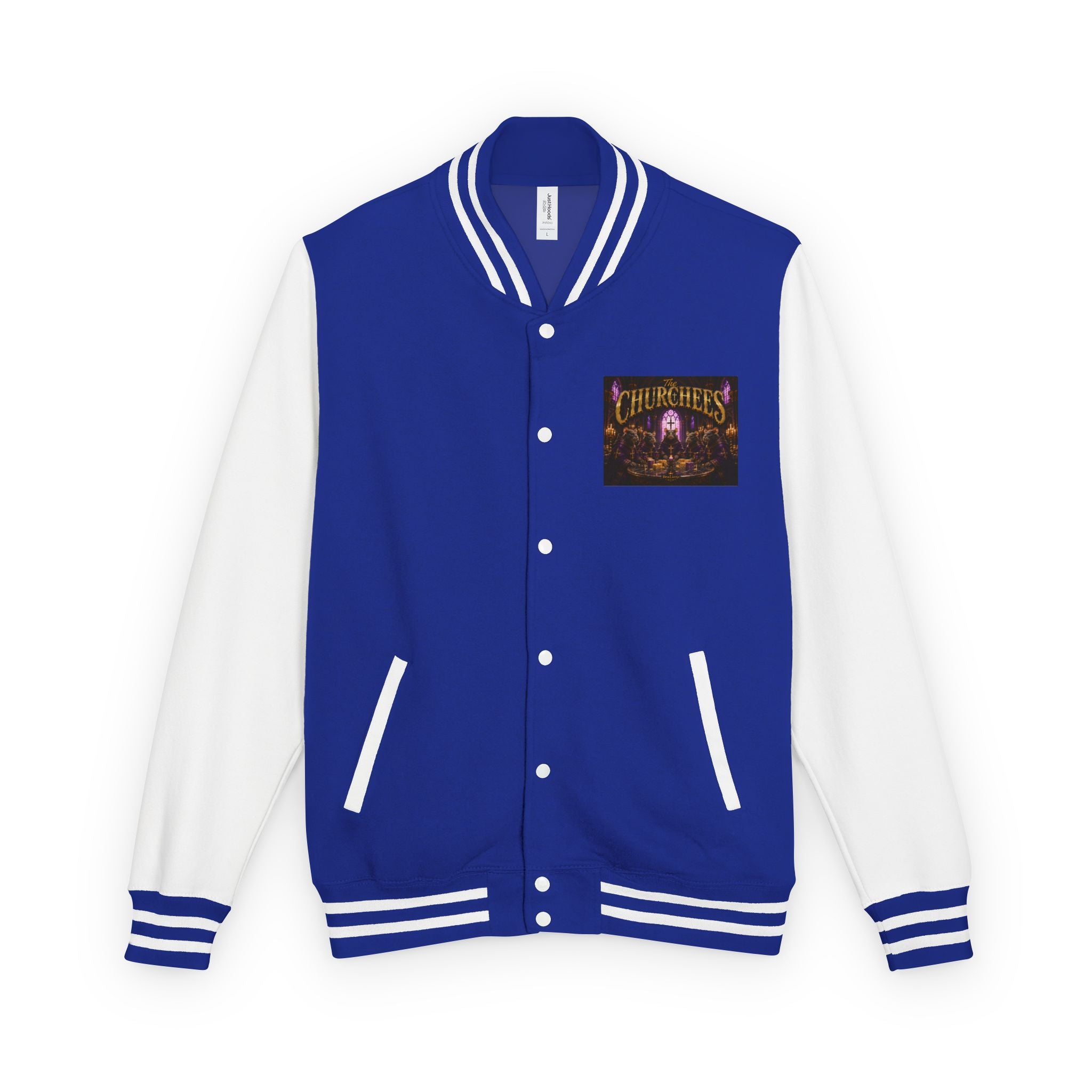 Letterman Jacket — The Churchees Gothic Band Varsity Jacket