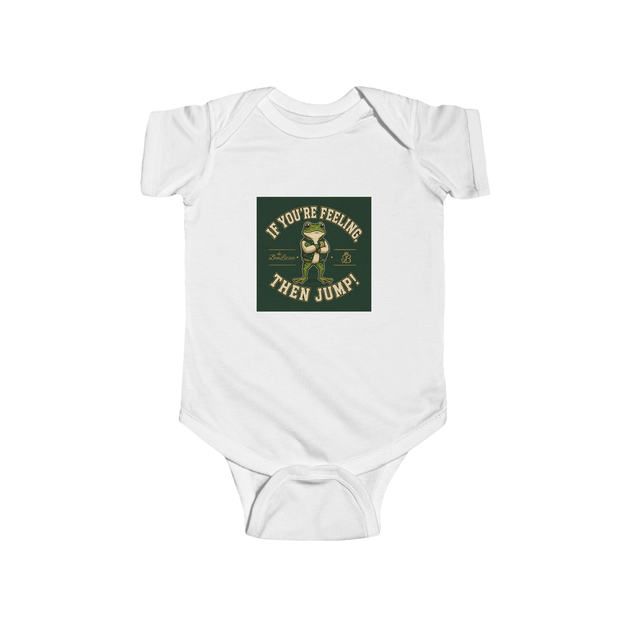 Infant Bodysuit – "If You're Feeling Their Juice" Vintage St. Patrick's Day Baby Onesie