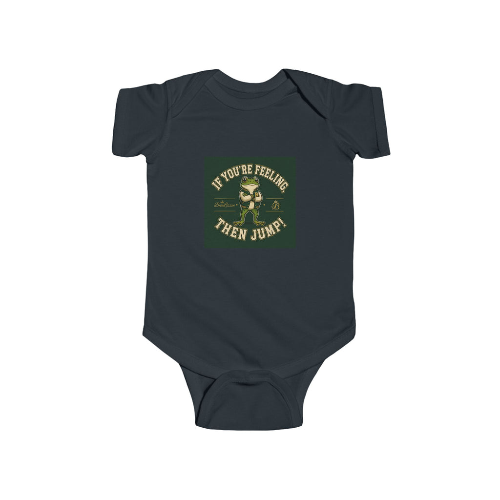Infant Bodysuit – "If You're Feeling Their Juice" Vintage St. Patrick's Day Baby Onesie