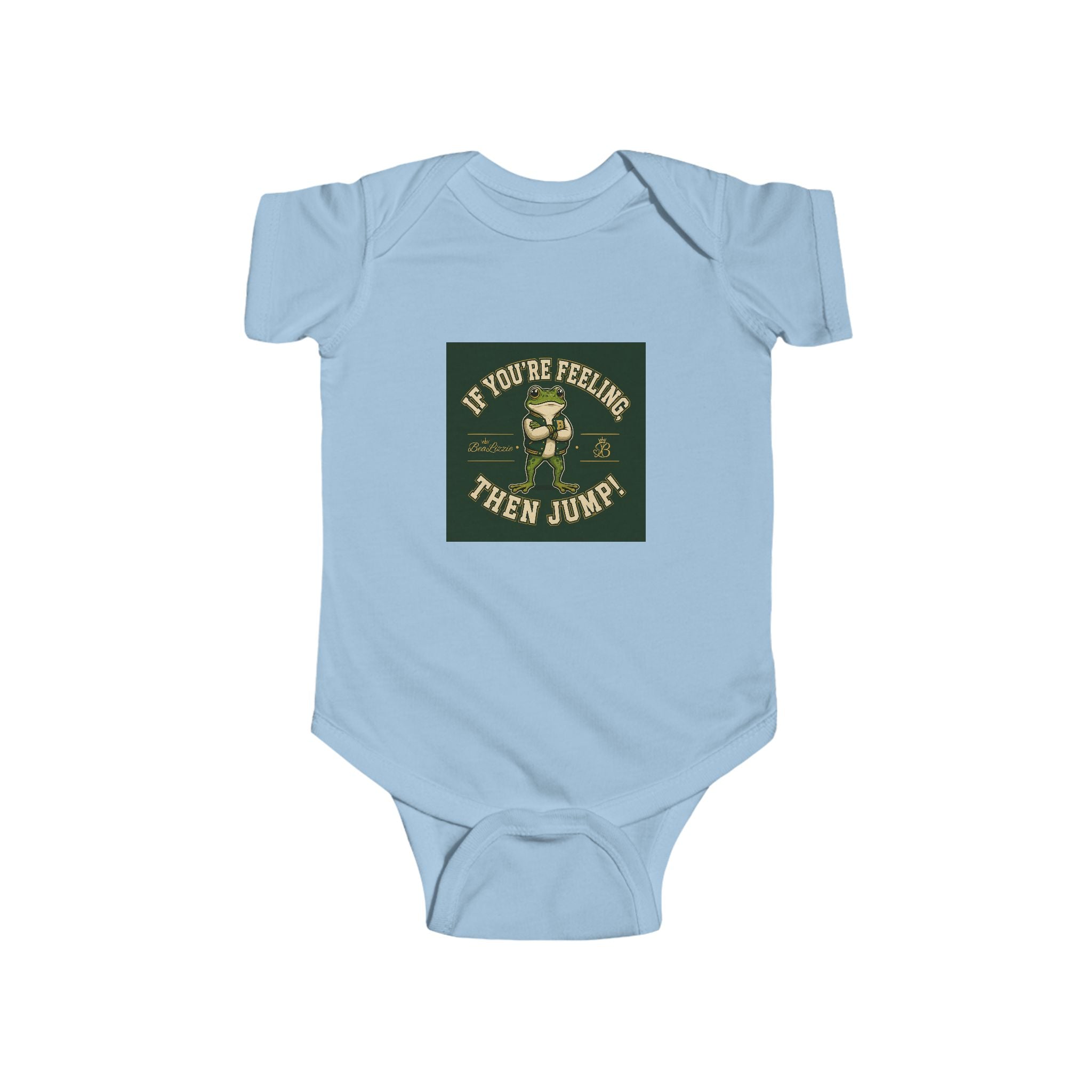 Infant Bodysuit – "If You're Feeling Their Juice" Vintage St. Patrick's Day Baby Onesie