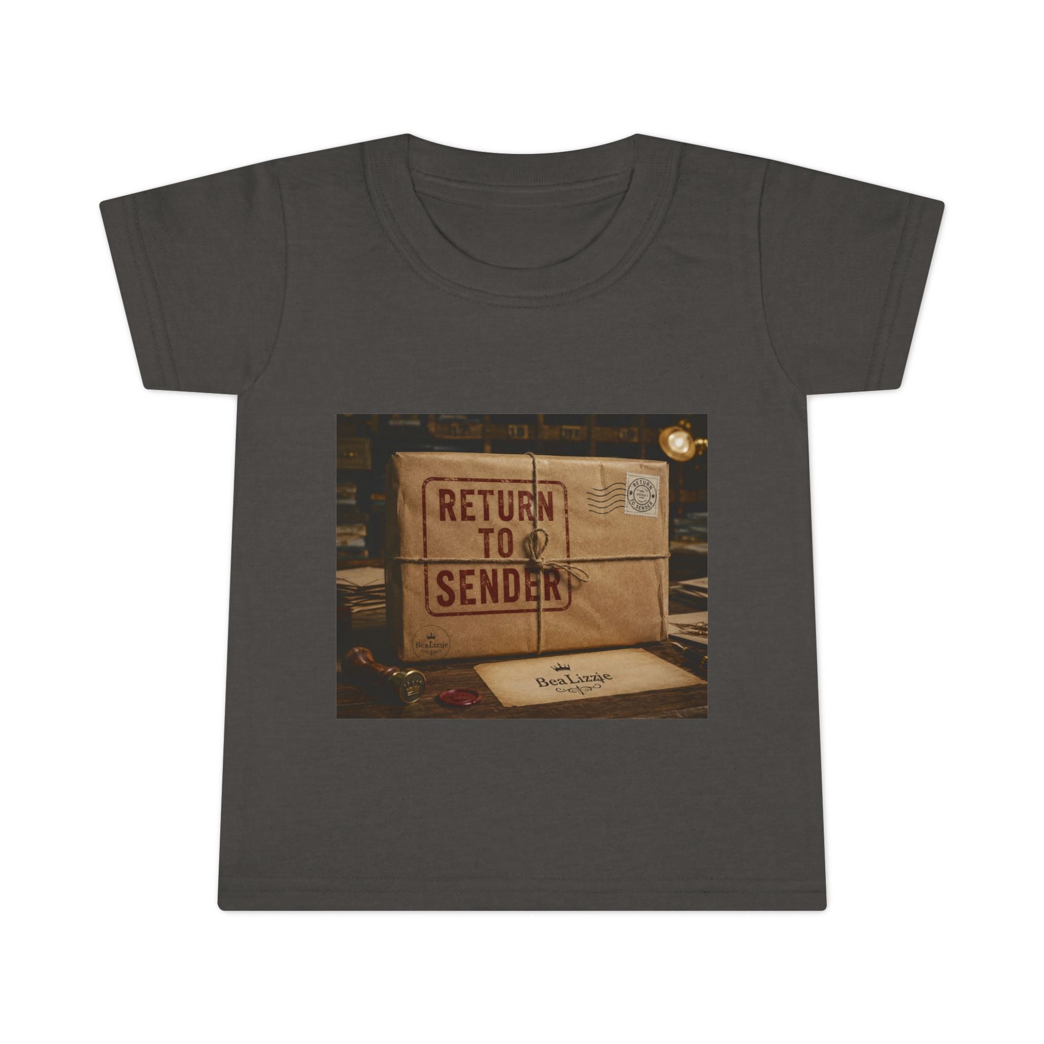 Toddler T-Shirt - "Return to Sender" Vintage Parcel Graphic