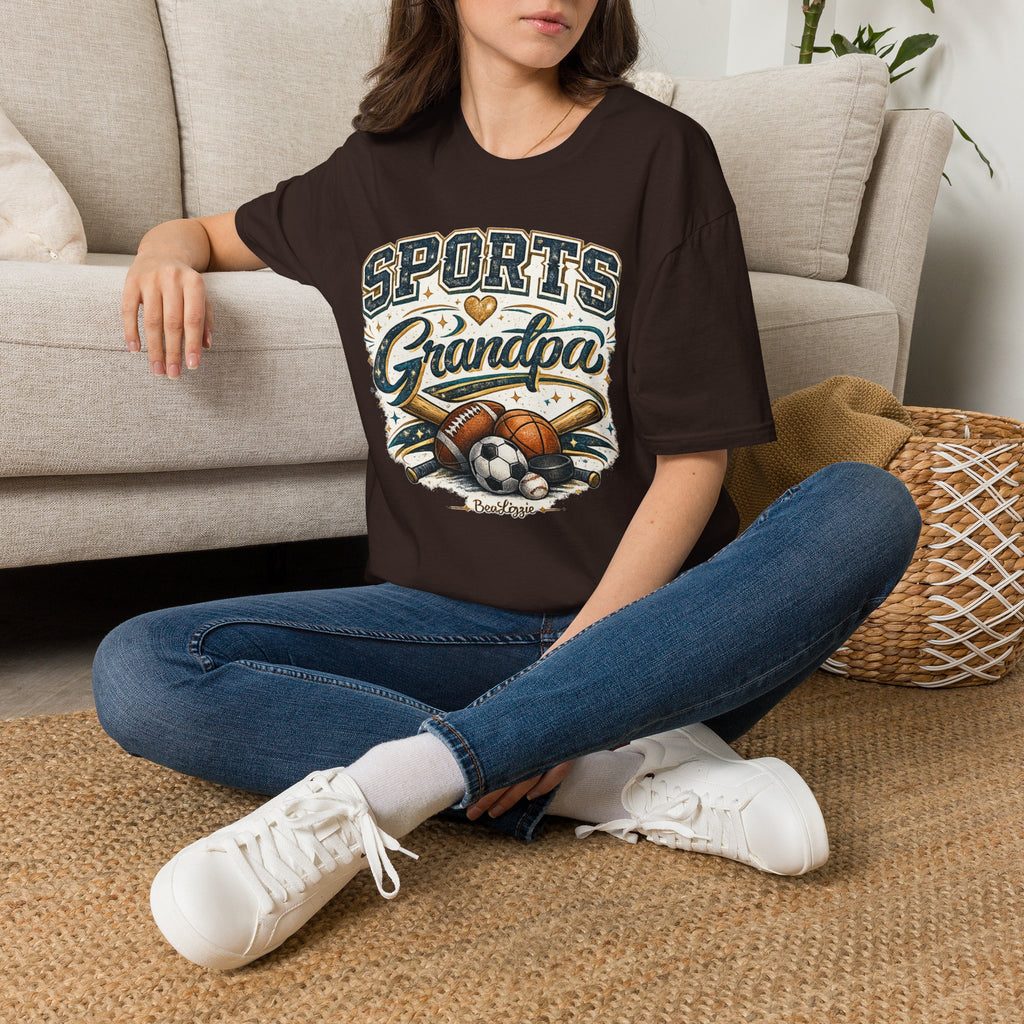 Sports Grandpa T-Shirt — Vintage Athletic Grandpa Gift