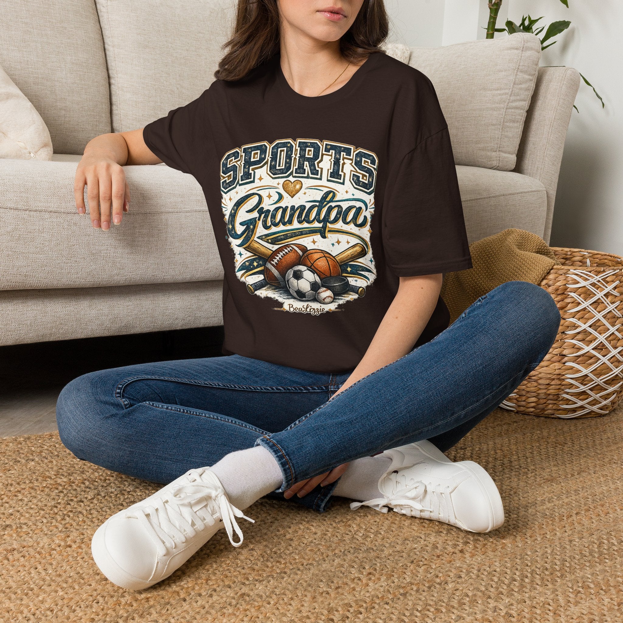 Sports Grandpa T-Shirt — Vintage Athletic Grandpa Gift