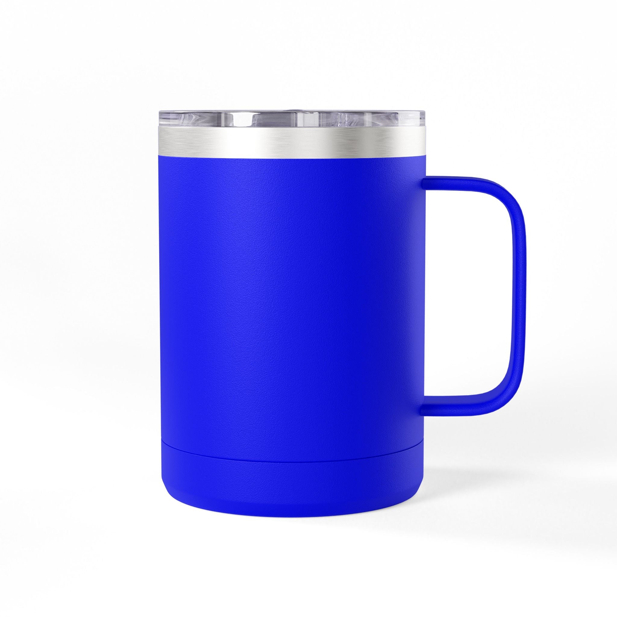 15oz Travel Mug — Purple Floral Anchor