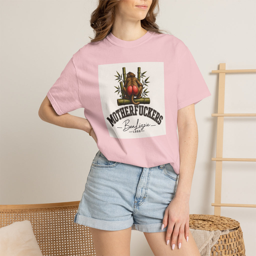 Motherfuckers Buddha Graphic T-Shirt — Retro Buddha & Bamboo Illustration Tee