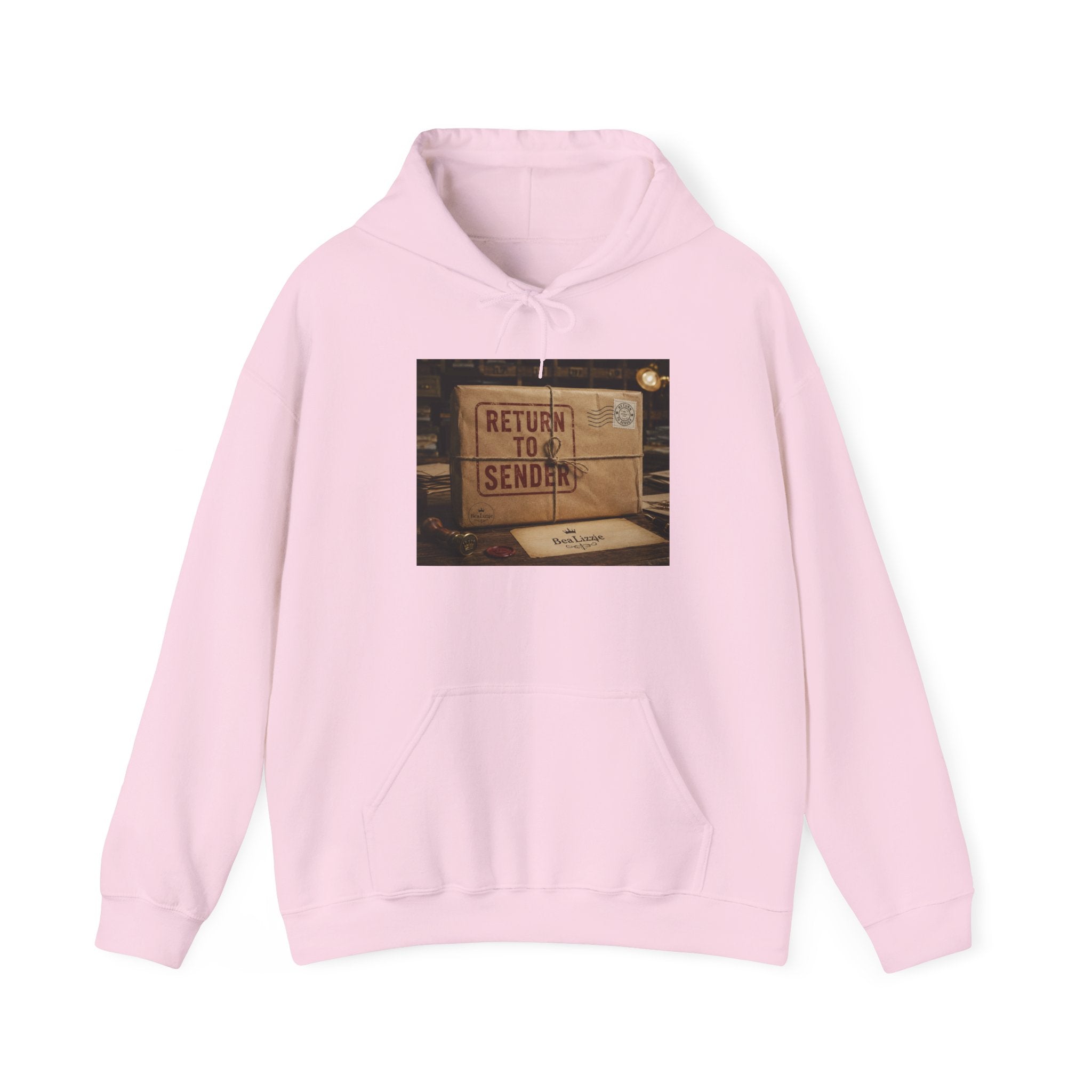 Return to Sender Hoodie – Vintage Postal Box Graphic