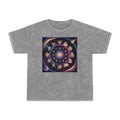 Zodiac Wheel Graphic T-Shirt — Astrological Signs Mineral Wash Tee