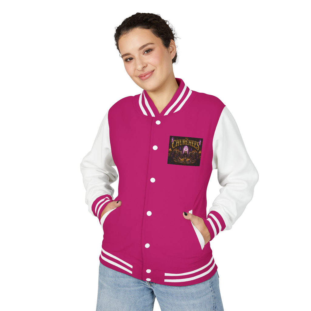 Letterman Jacket — The Churchees Gothic Band Varsity Jacket