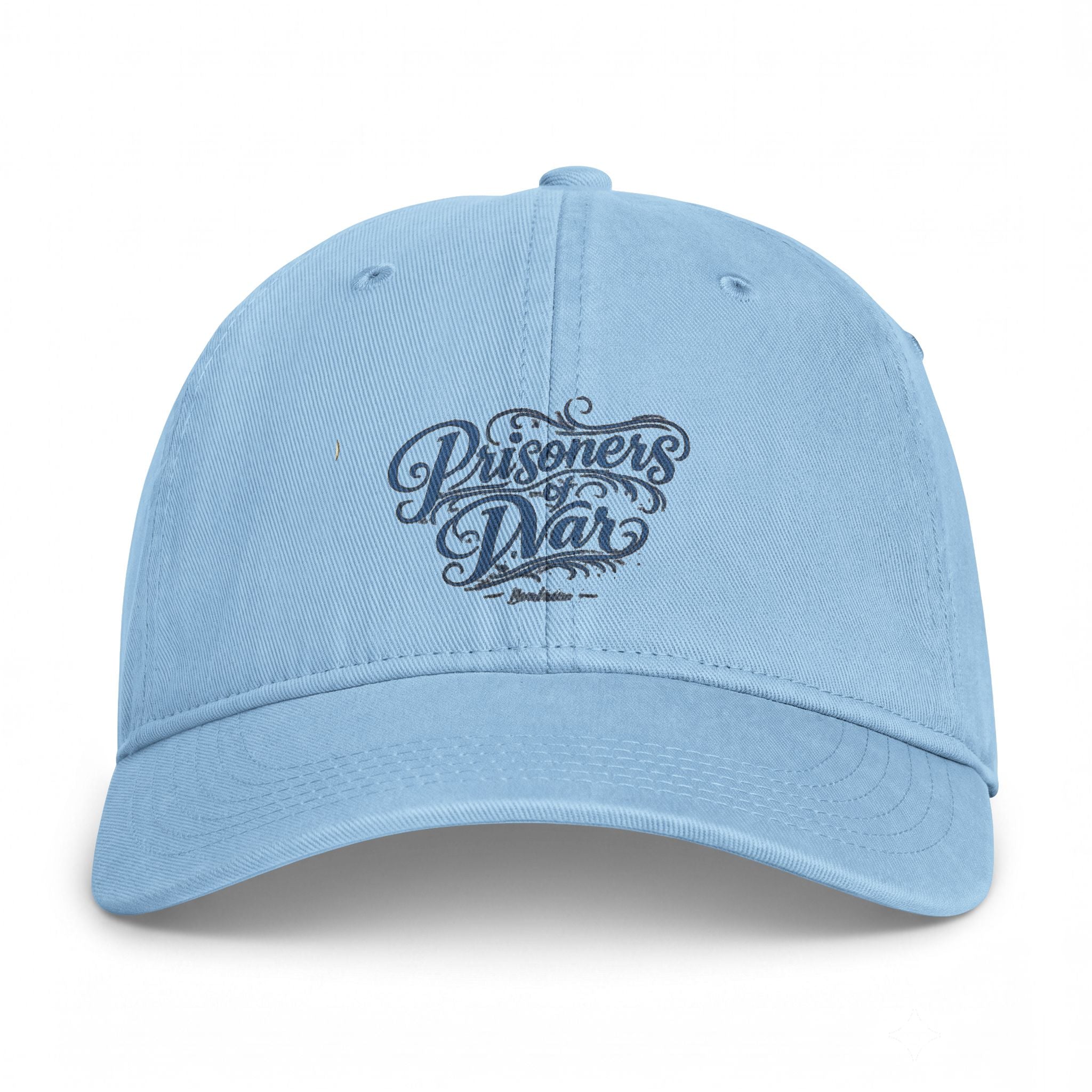 Washed Coastal Cap — Vintage 'Bathers Delight' Embroidered Baseball Hat