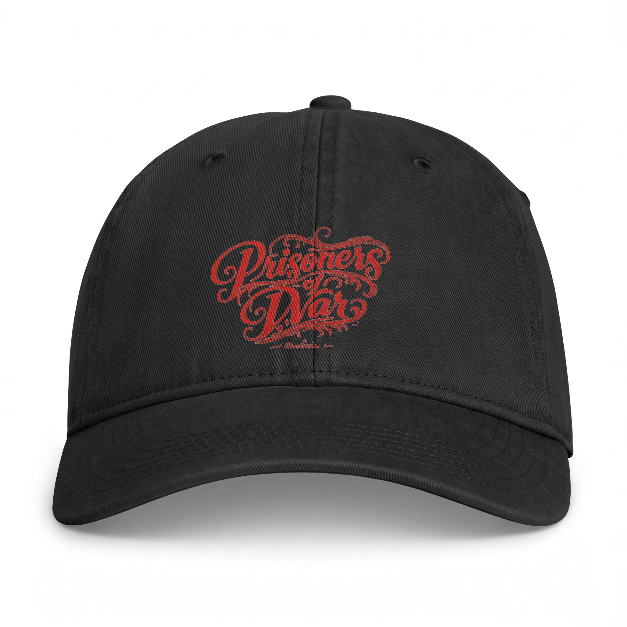 Washed Baseball Cap — "Endless Days" Coastal Retro Script Embroidered Hat