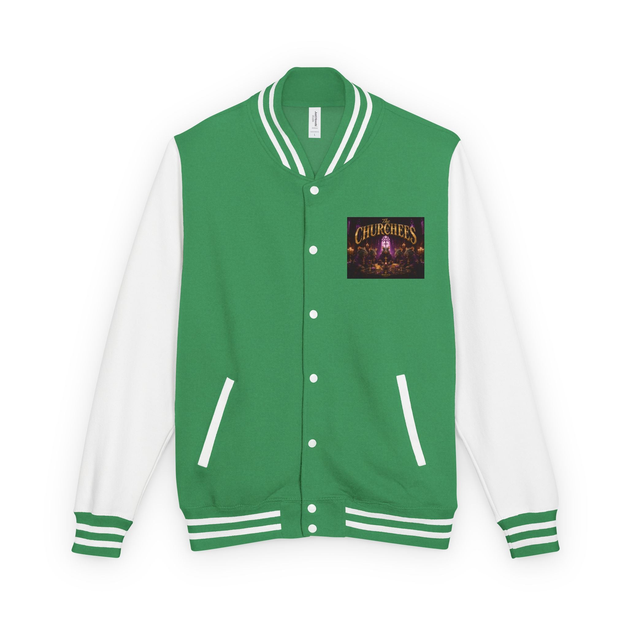 Letterman Jacket — The Churchchefs Band Logo Varsity Jacket
