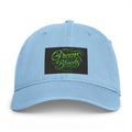 Green Bloods Script Cap — Washed Coastal Dad Hat