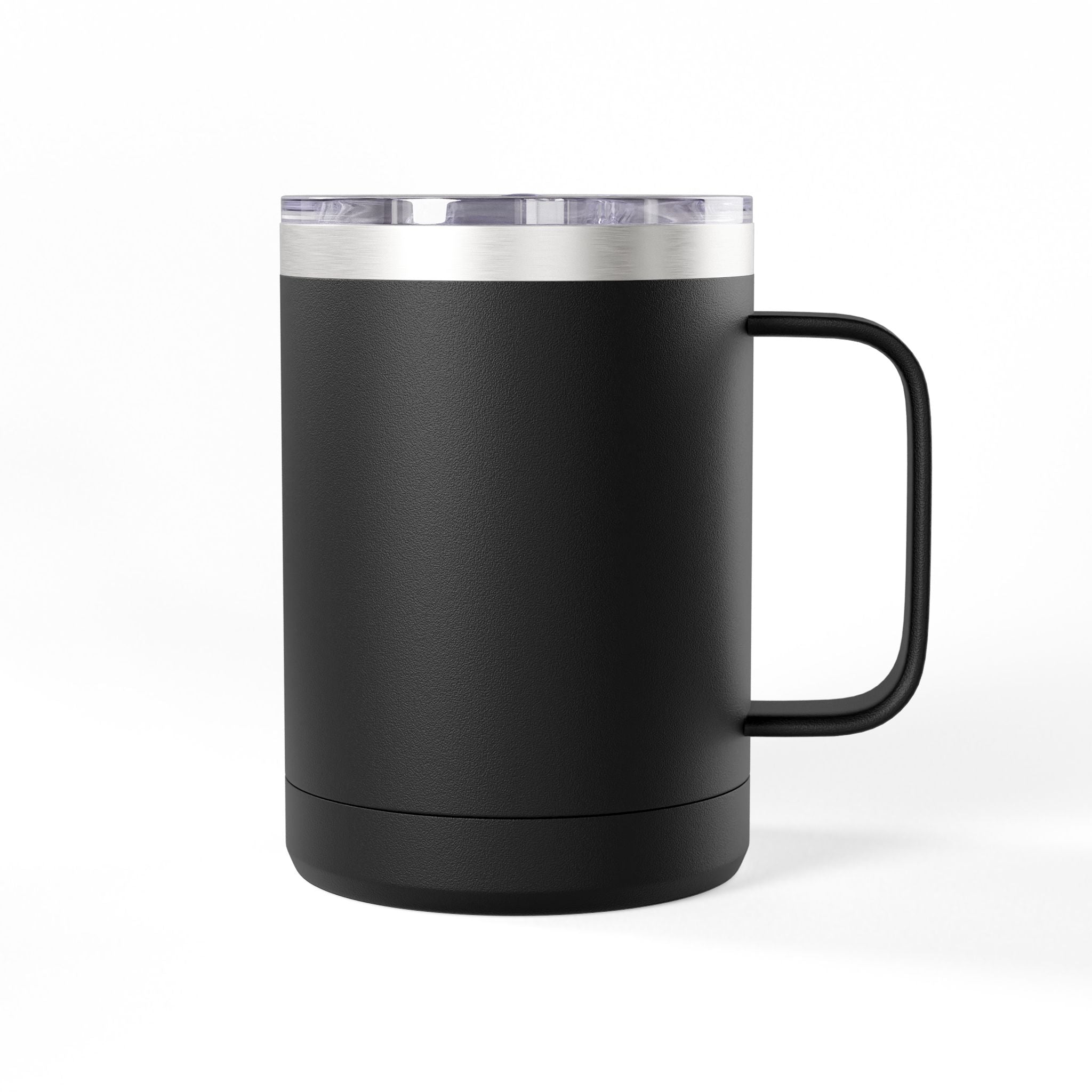 15oz Travel Mug — Purple Floral Anchor