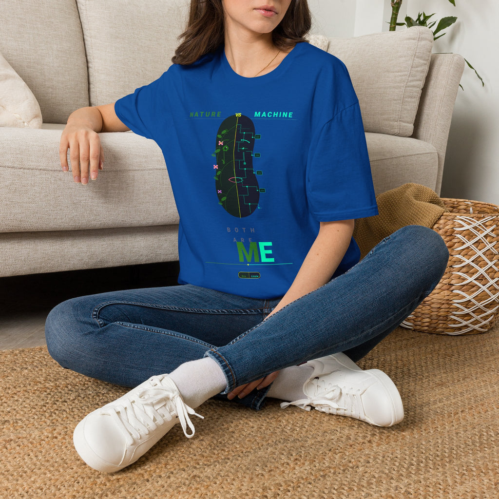 Nature Machine T-Shirt — Eco Tech Graphic Tee