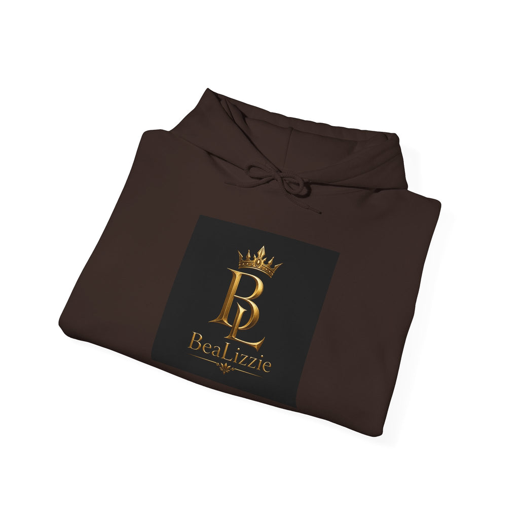 Sweat à capuche Royal B&L Logo — Pull de luxe Couronne dorée
