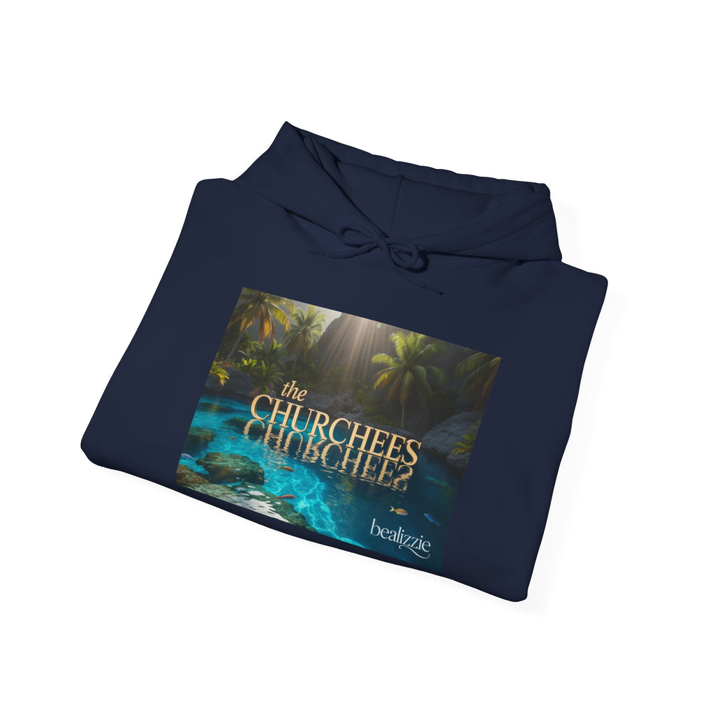 Hoodie — The Churchbees Tropical Night Graphic Hoodie