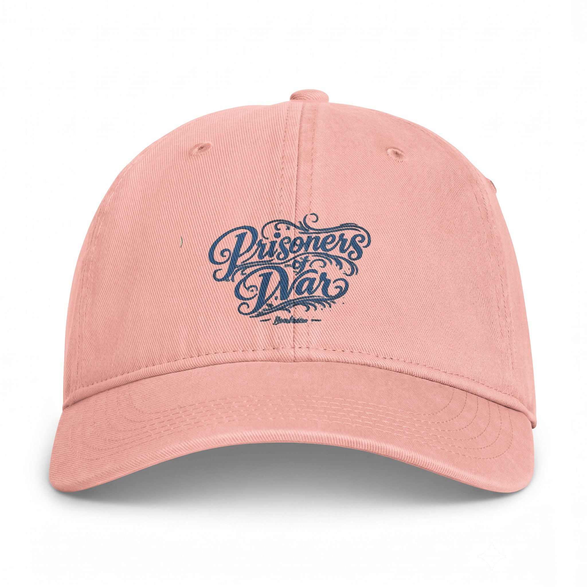 Washed Coastal Cap — Vintage 'Bathers Delight' Embroidered Baseball Hat