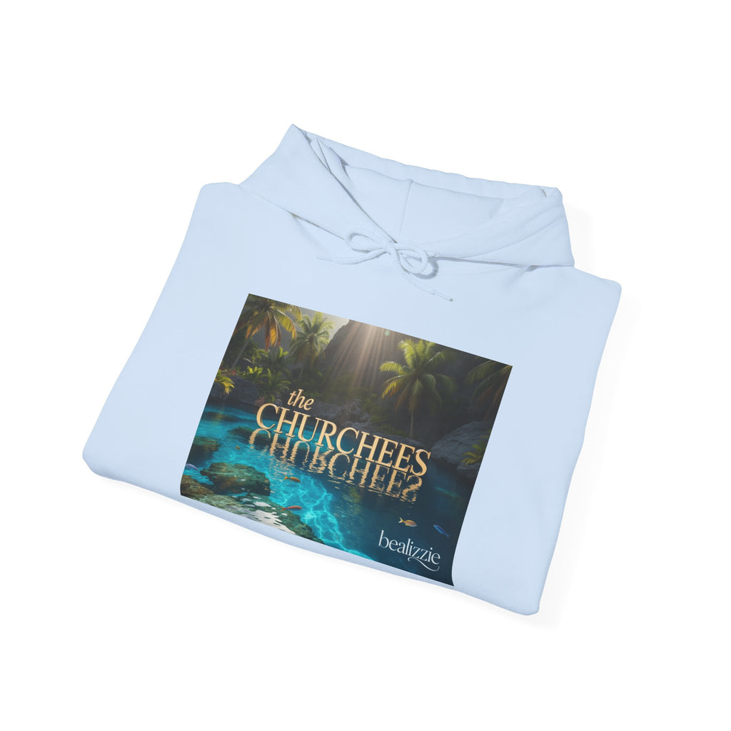 Hoodie — The Churchbees Tropical Night Graphic Hoodie