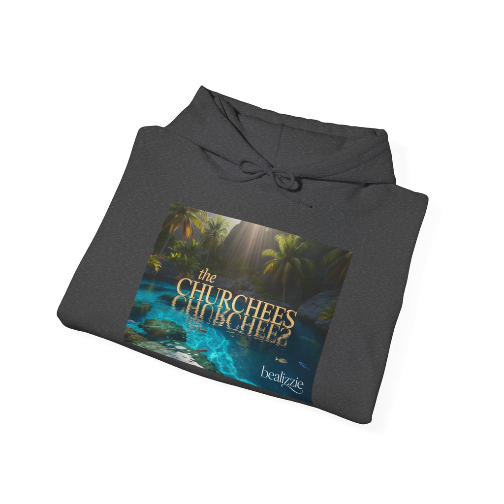 Hoodie — The Churchbees Tropical Night Graphic Hoodie