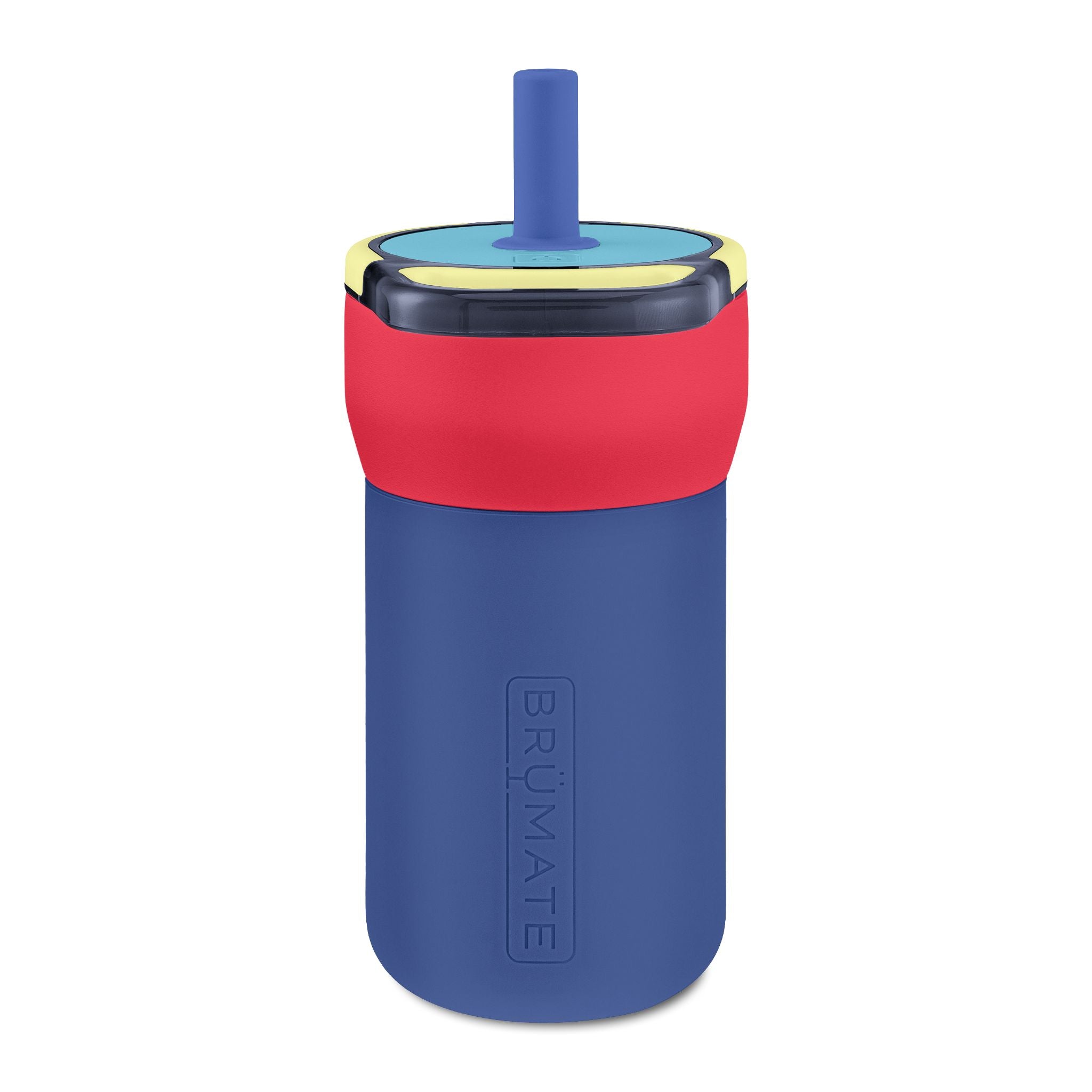 Kids 12oz Leakproof Straw Tumbler — Engraved Cute Animal Design, Toddler Water Bottle