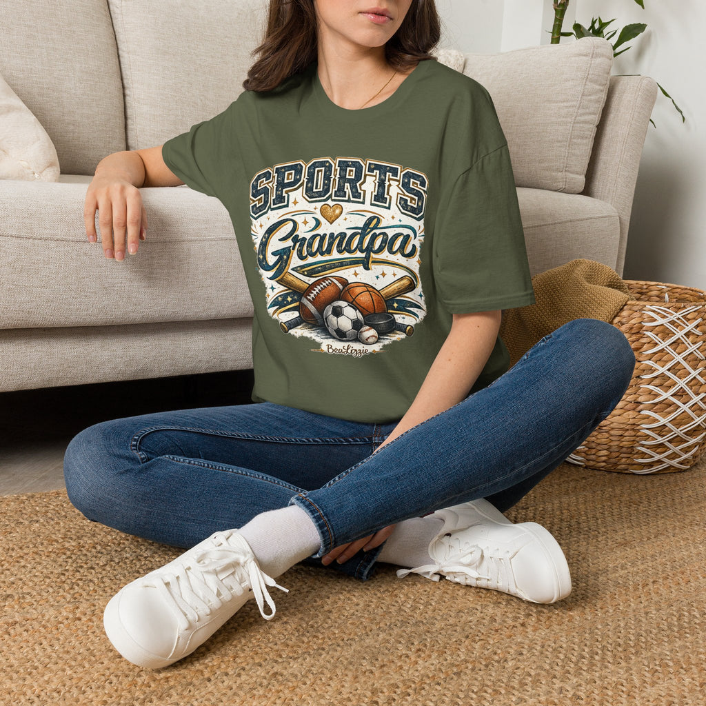Sports Grandpa T-Shirt — Vintage Athletic Grandpa Gift