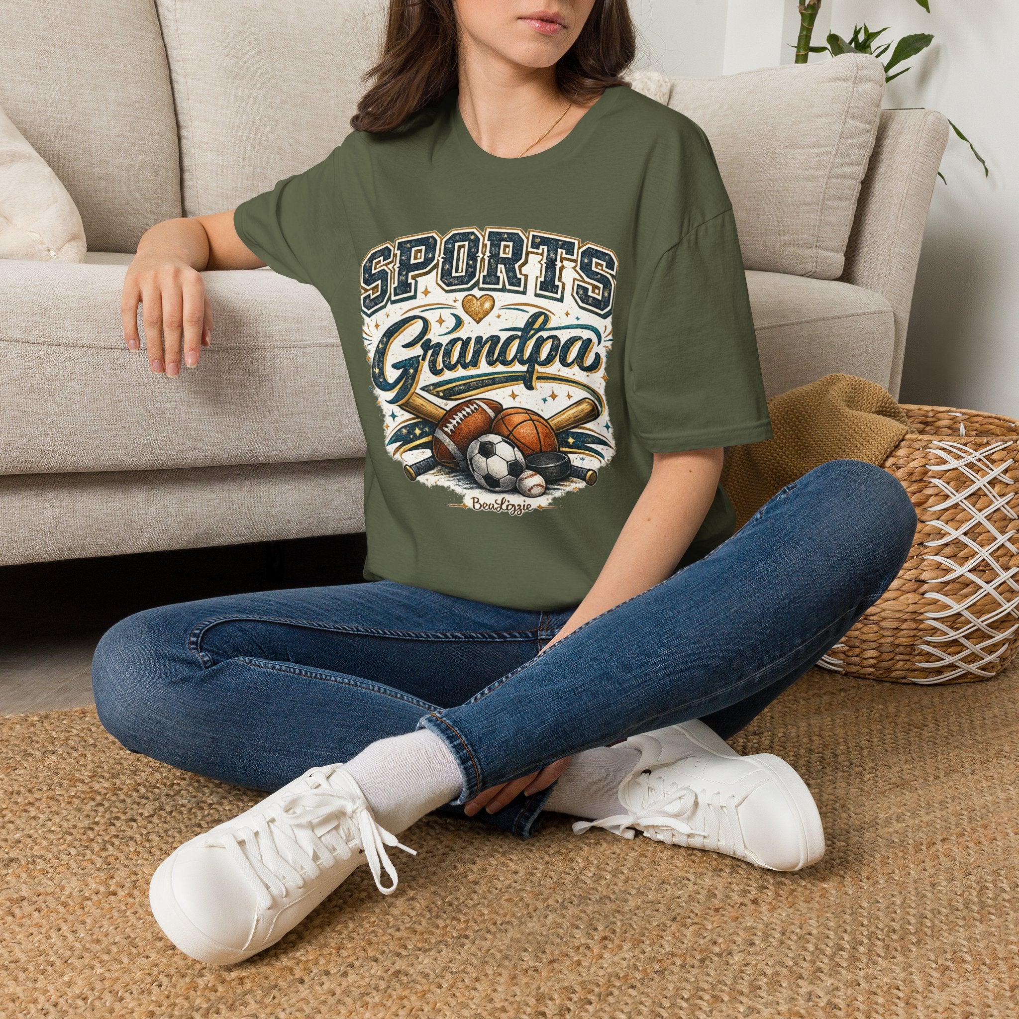 Sports Grandpa T-Shirt — Vintage Athletic Grandpa Gift