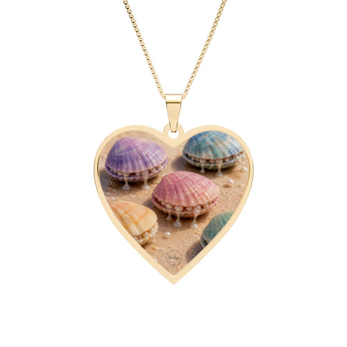 Heart Frame Photo Pendant