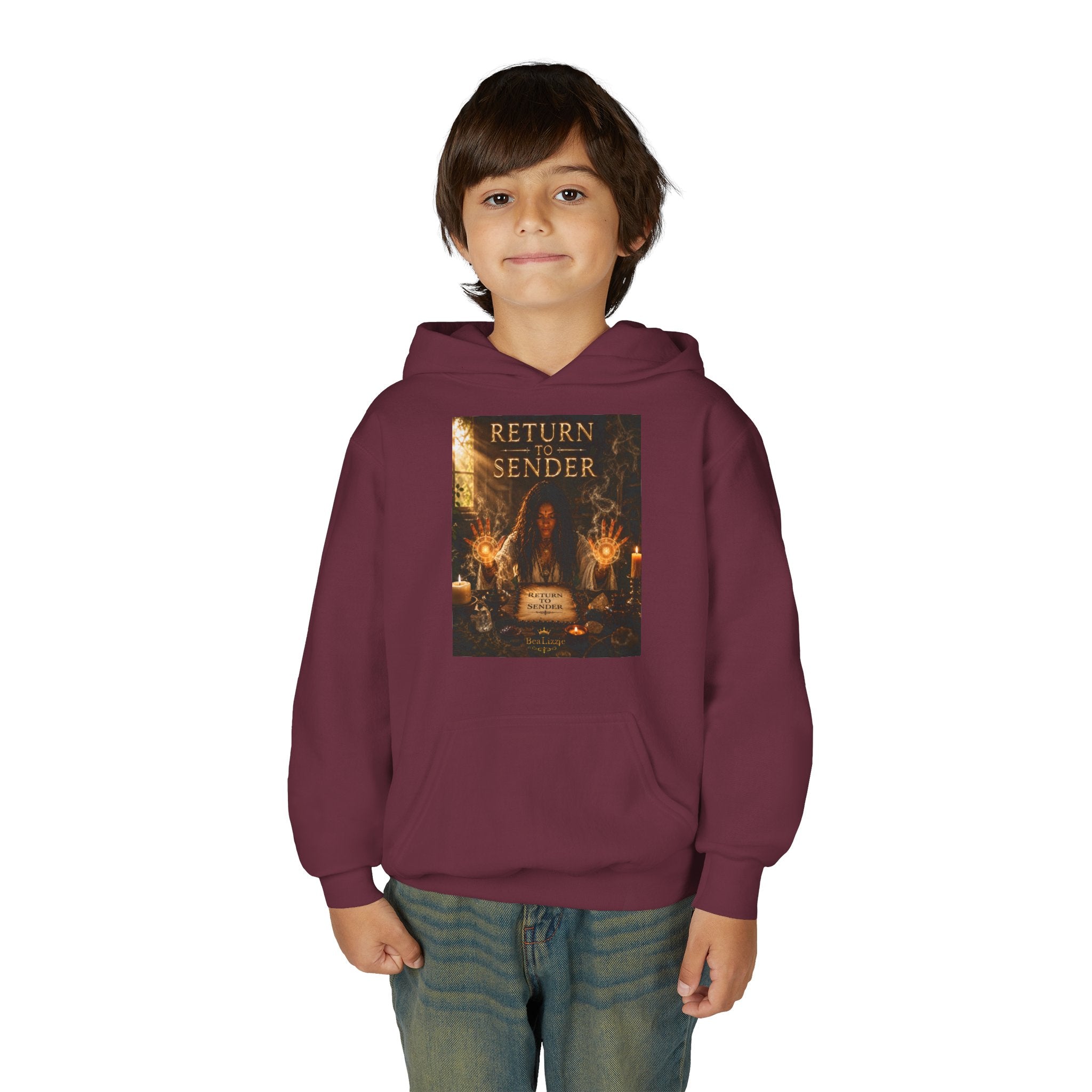 Sweat à capuche enfant Retour à l'expéditeur