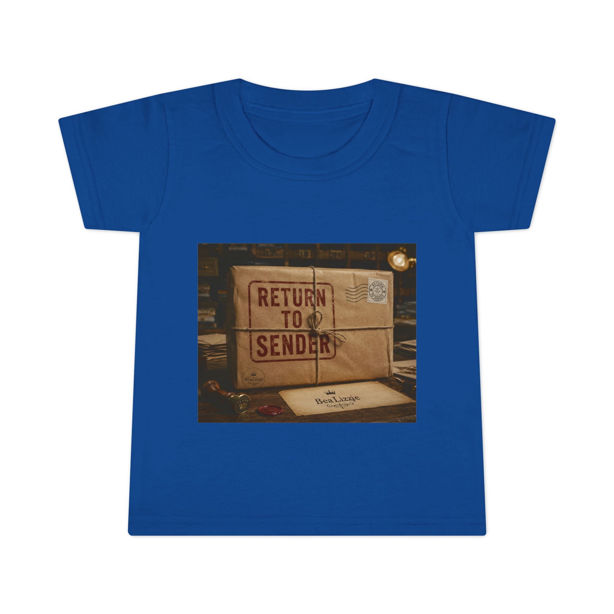 Toddler T-Shirt - "Return to Sender" Vintage Parcel Graphic