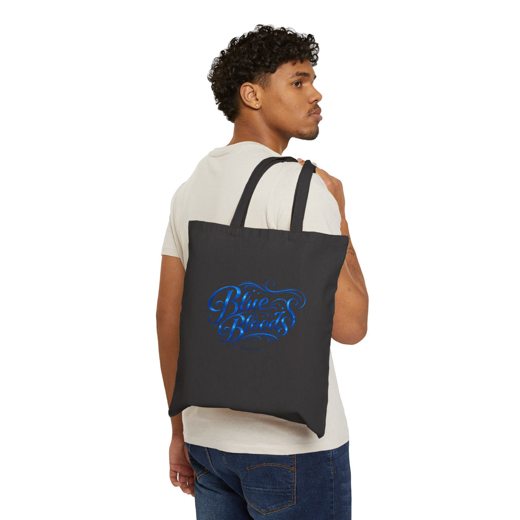 Tote Bag — "Blue Bloods" Script Canvas Tote