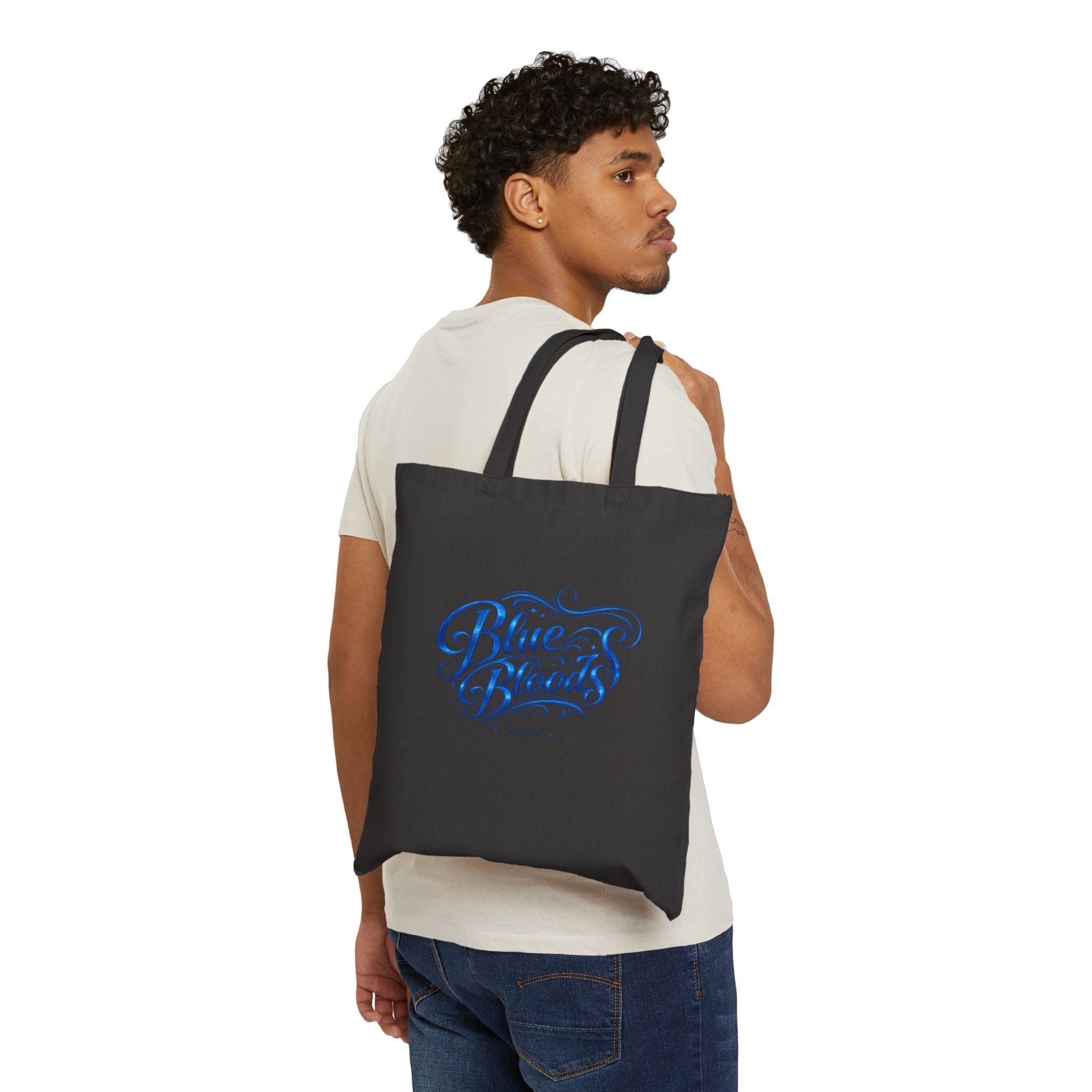 Tote Bag — "Blue Bloods" Script Canvas Tote
