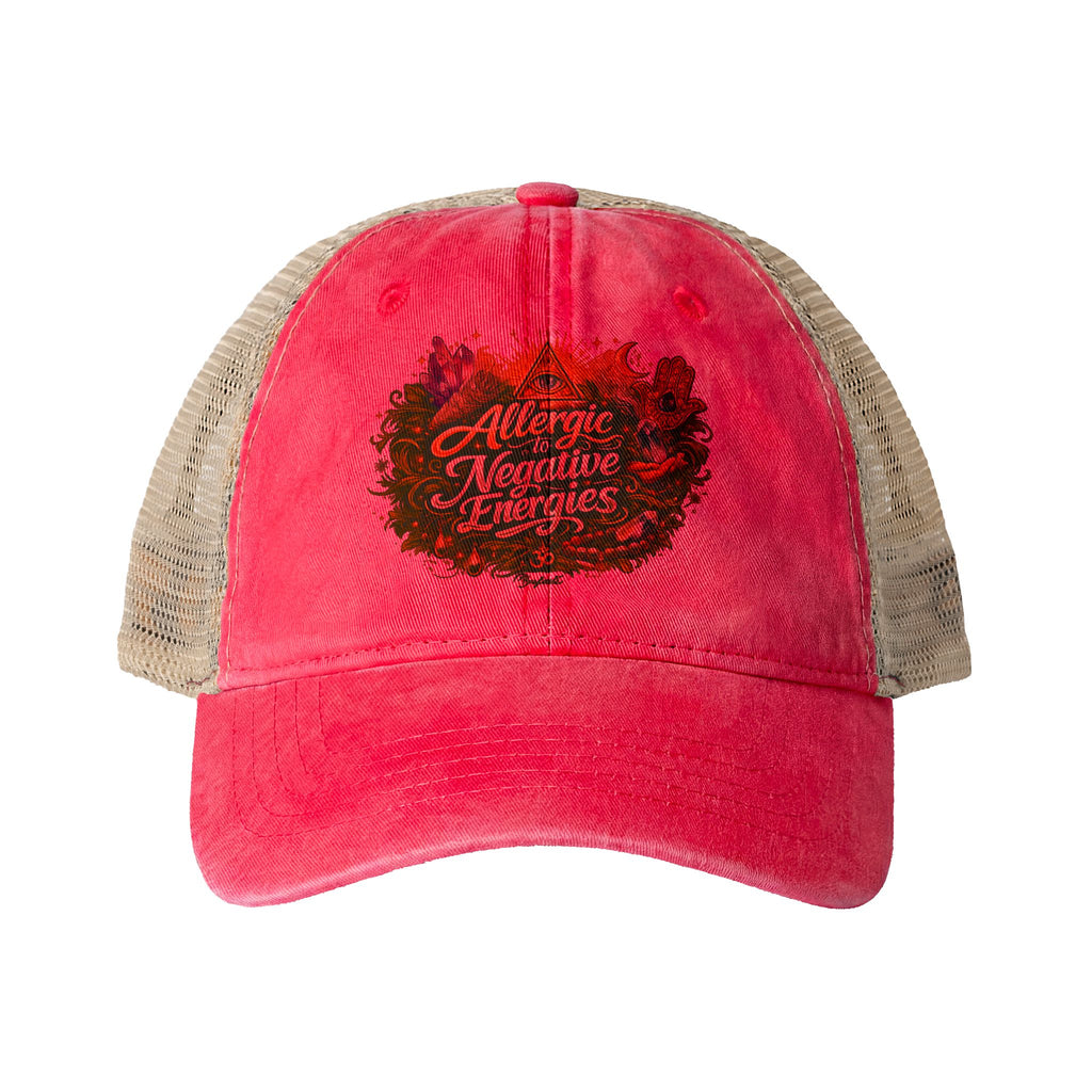 Women's Washed Mesh-Back Cap