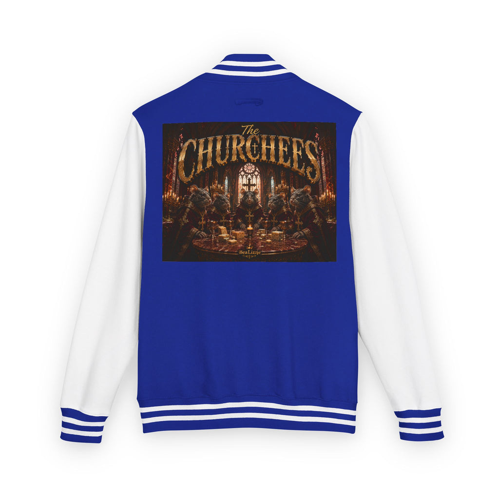 Letterman Jacket — The Churchees Vintage Band Logo Varsity Jacket