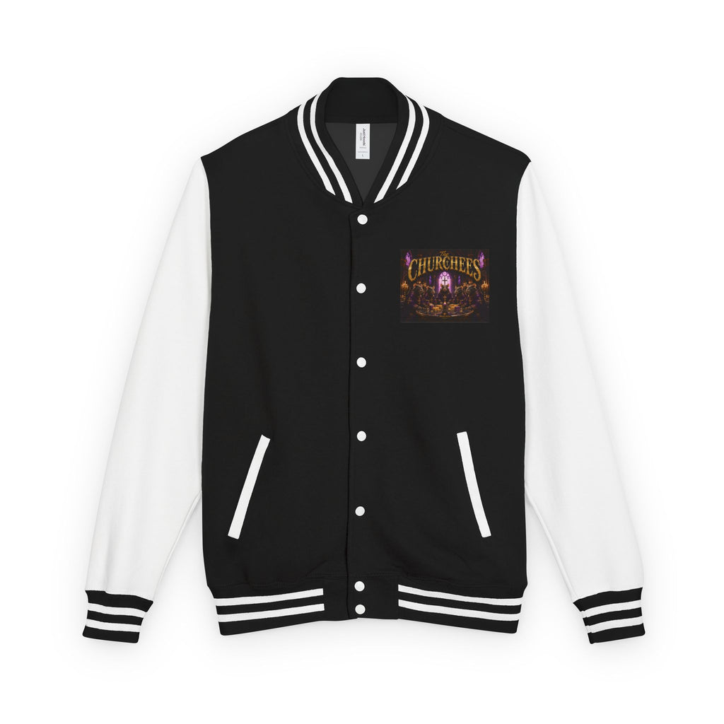 Letterman Jacket — The Churchees Gothic Band Varsity Jacket