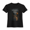 Slippery Slope Women's Tee — Moody Rainy Street Graphic Shirt