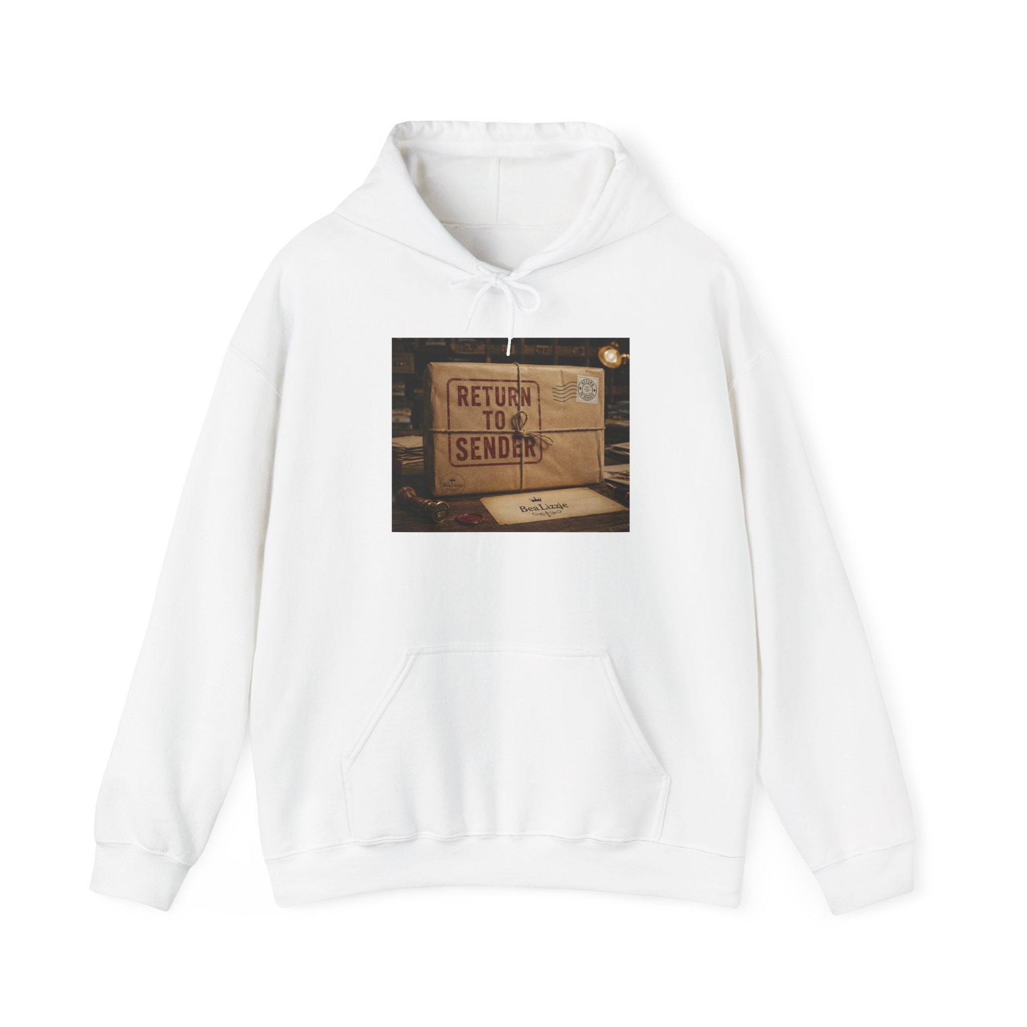 Return to Sender Hoodie – Vintage Postal Box Graphic
