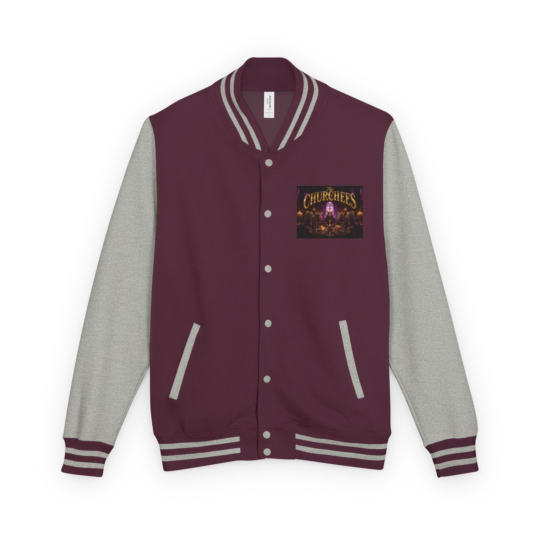 Letterman Jacket — The Churchchefs Band Logo Varsity Jacket